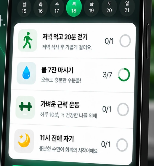 비핏 데일리 등록