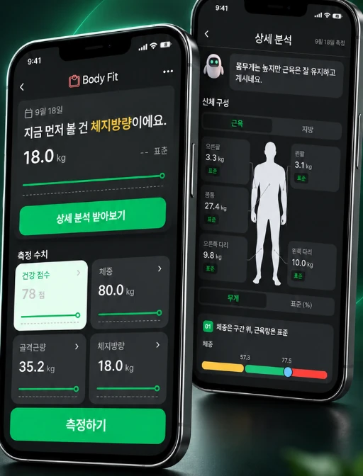 기록 확인 화면 예시